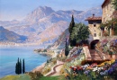 View of Varenna on Lake Como