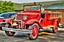1937 Ford V8 Fire Engine
