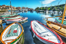 Wooden Boats, Stintino Harbor, Italy