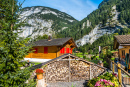Mountain Village Murren, Switzerland