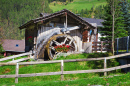 Antique Water Mill in the Dolomites