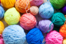 Colored Balls of Yarn