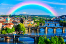 Rainbow Over Charles, Prague