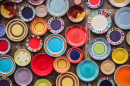 Colorful Porcelain Plates