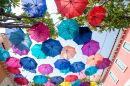 Colorful Umbrellas, Agueda, Portugal