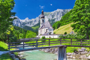 Village of Ramsau, Berchtesgaden Alps